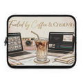 Coffee and Creativity Laptop Sleeve