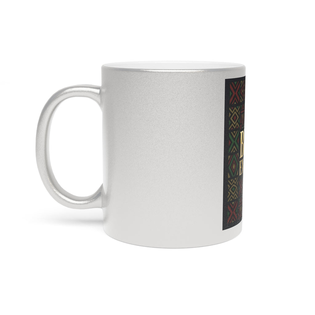 Black Excellence Metallic Mug (Silver\Gold)